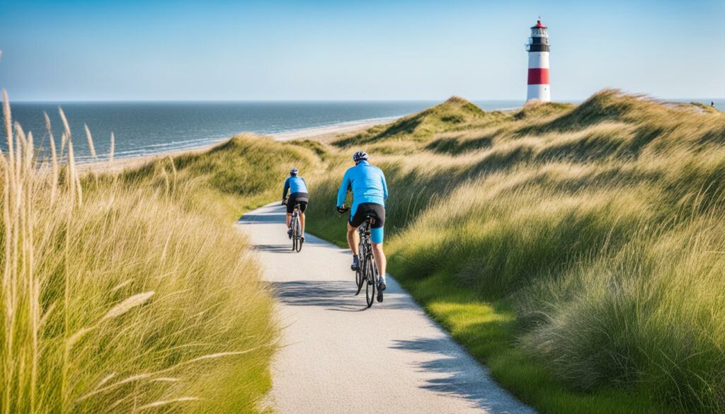 Radweg auf Norderney