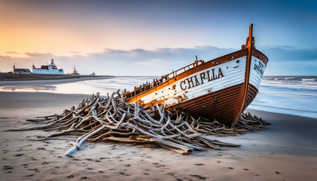 Schiffswrack Capella